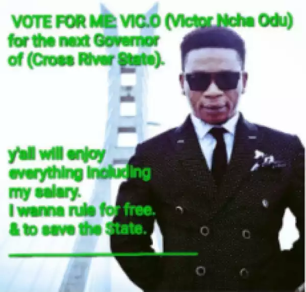 Rapper Vic O For Cross River State Governor (Photos)